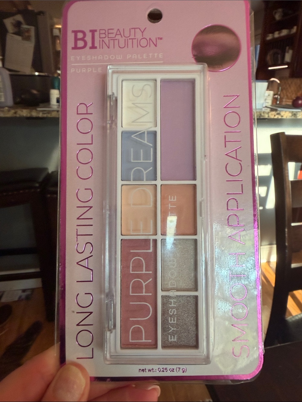 Beauty Intuition Purple Dreams Eyeshadow Palette - 8 Shades Neutral Set